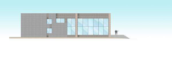 An illustration of the plans for the house. (Courtesy of Grant & Lyons, LLP)
