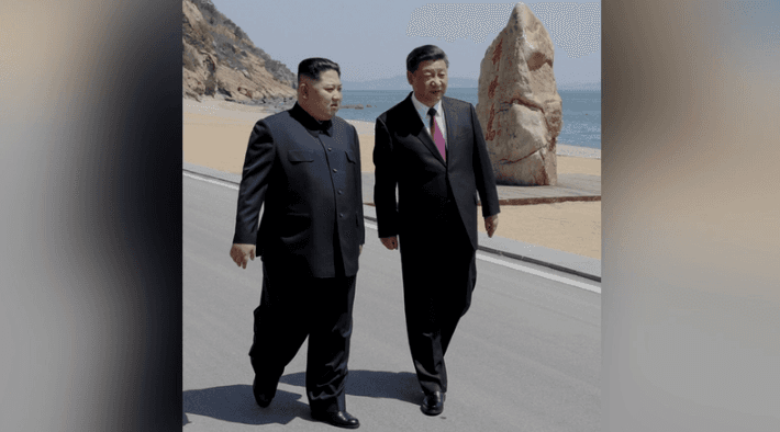 North Korean Dictator Kim Visits China, Meets President Xi