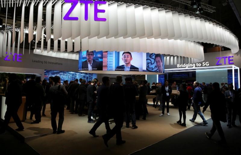 Chinese Tech Firm ZTE Says Main Business Operations Have Ceased Due to U.S. Ban