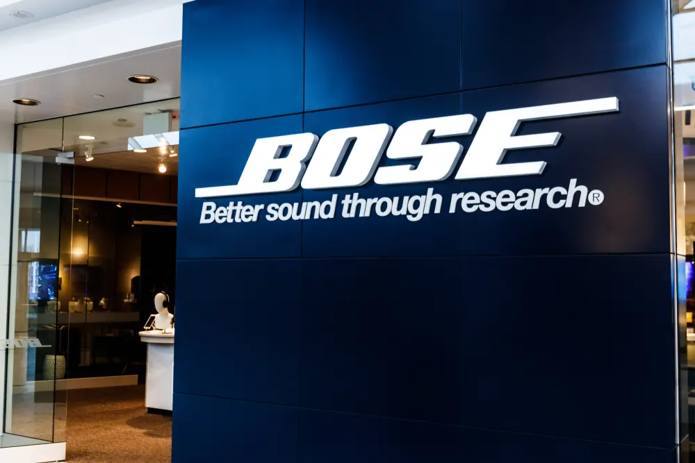 Sound Equipment Maker Bose Alleges Copyright Infringement by Chinese Companies
