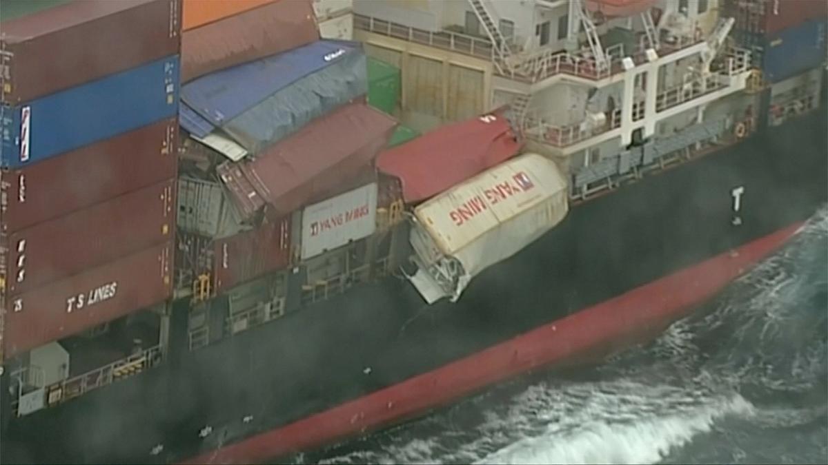 Cargo Ship Loses 83 Containers, Debris Washing Up On Australian Beaches