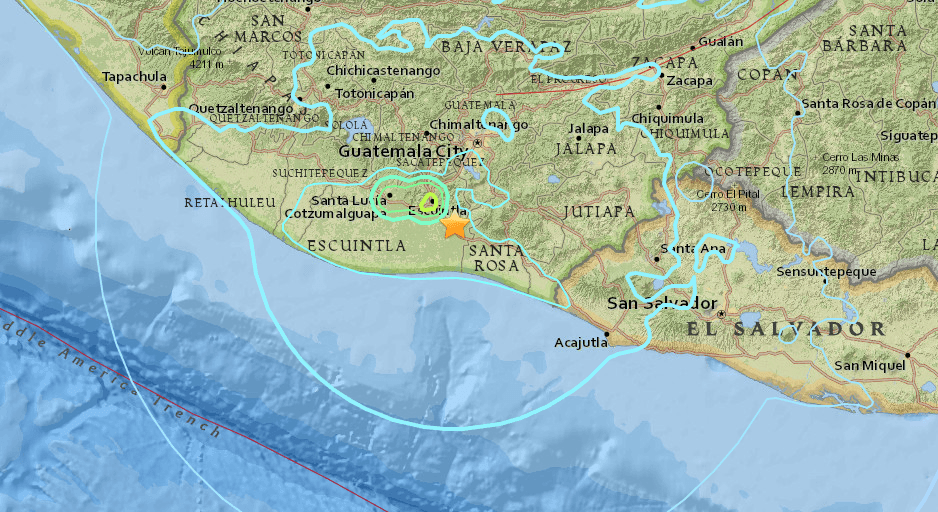 5.6 Magnitude Quake Shakes Guatemala; No Damage Reported