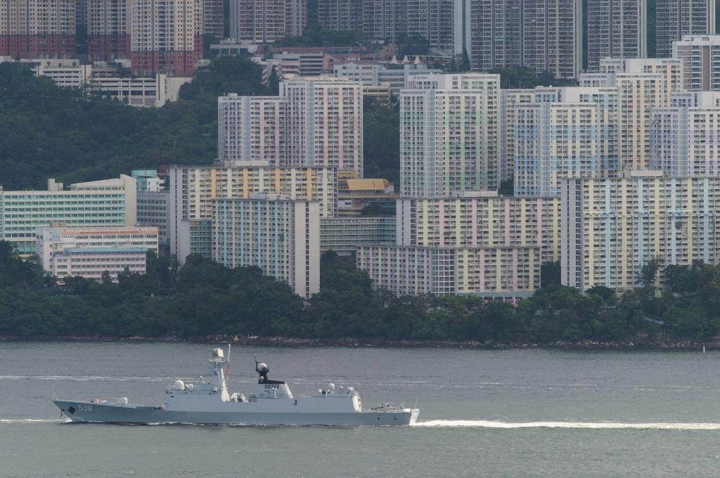 Chinese Warships Hold Drills in Waters Near Taiwan