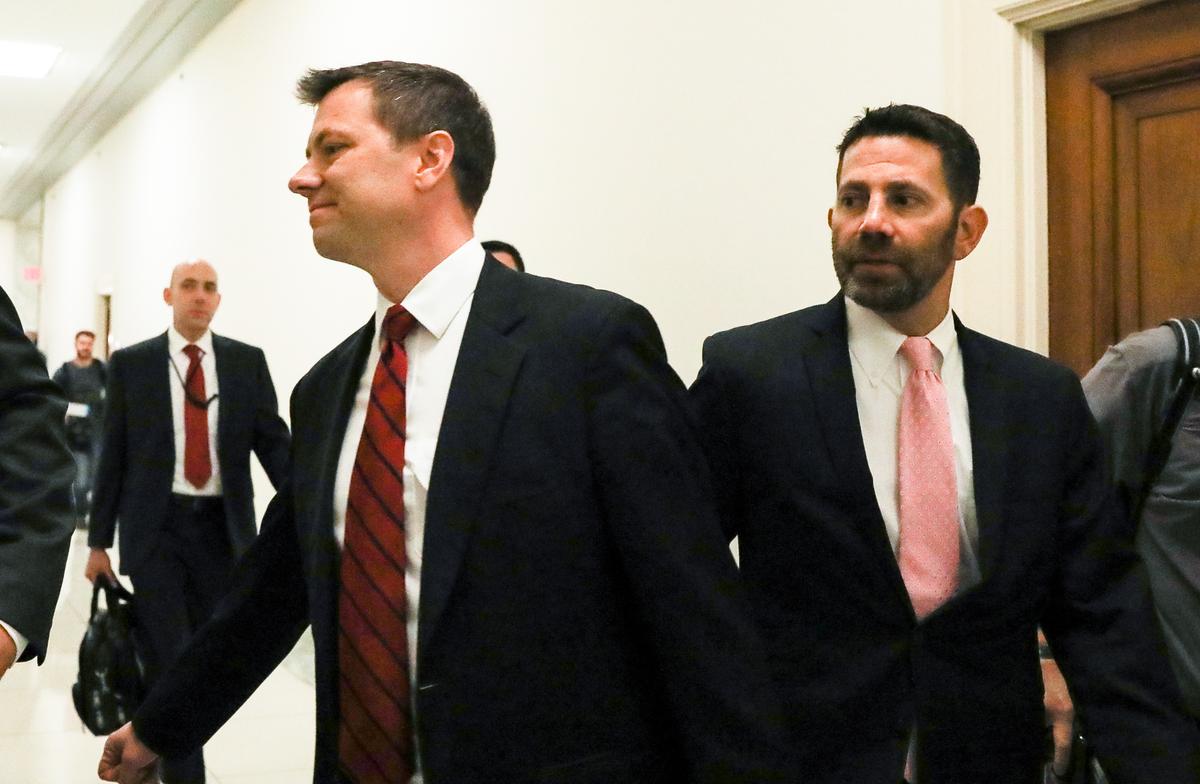 Trump: FBI’s Strzok, Page Slammed for Bias, Getting ‘Cold Feet’ About Congress Testimony