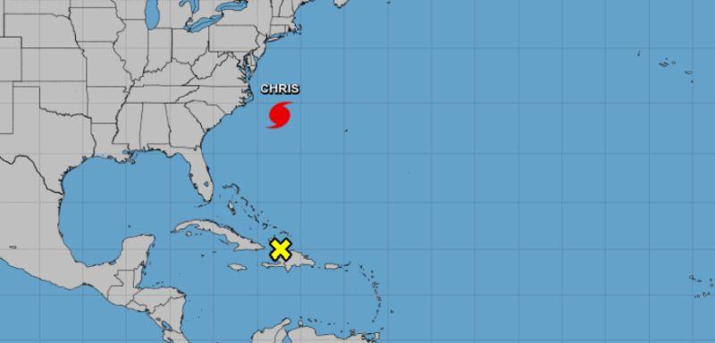 Hurricane Chris Forms, Moving Away from the US