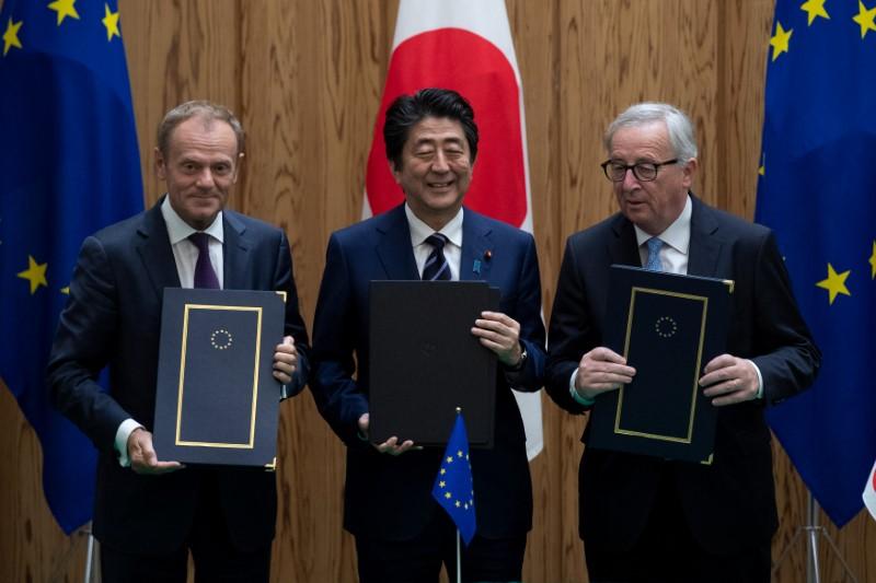 EU and Japan Sign Historic Deal to Create One of World’s Biggest Open Trade Zones