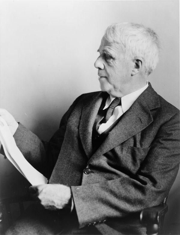 Robert Frost in 1941. (Public Domain)