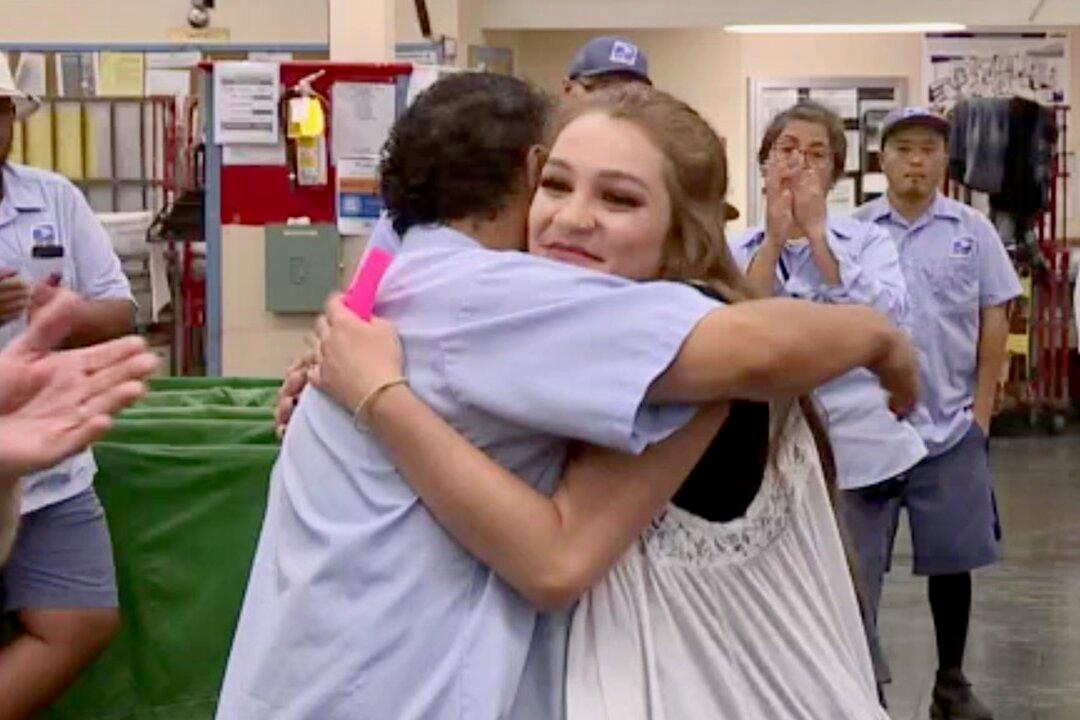 Mailman Meets Girl He Rescued From Sex Traffickers