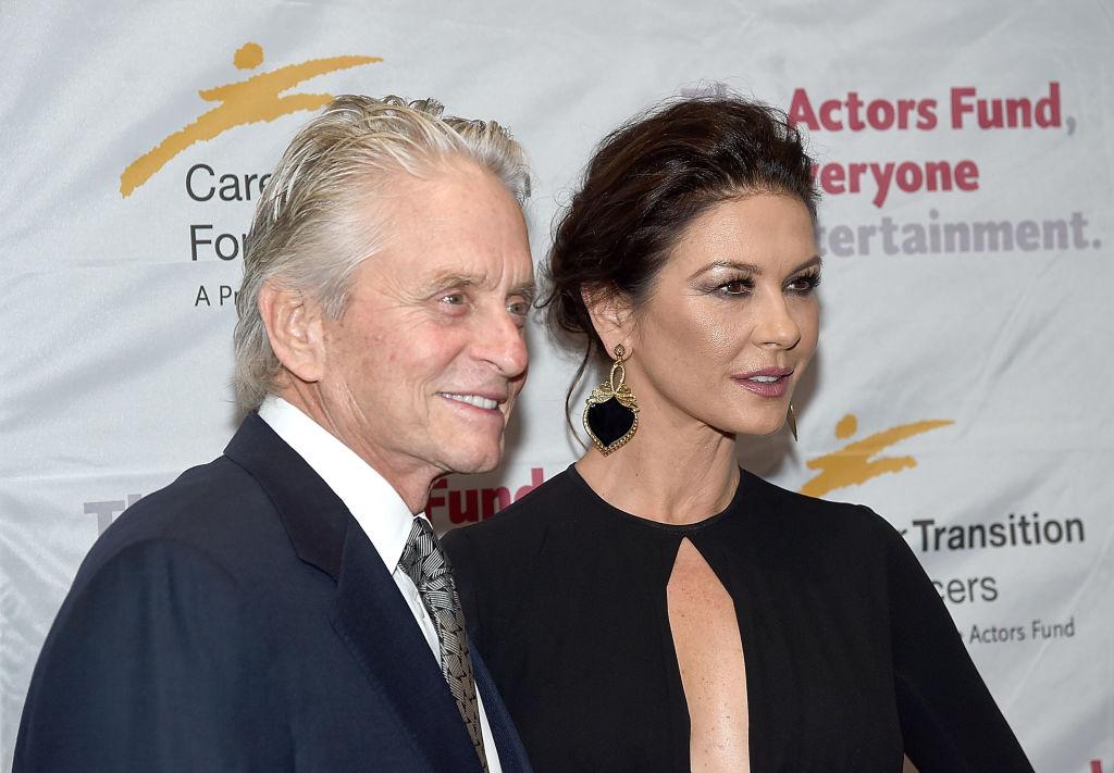 Catherine Zeta-Jones Posts a Picture of When She First Met Michael Douglas