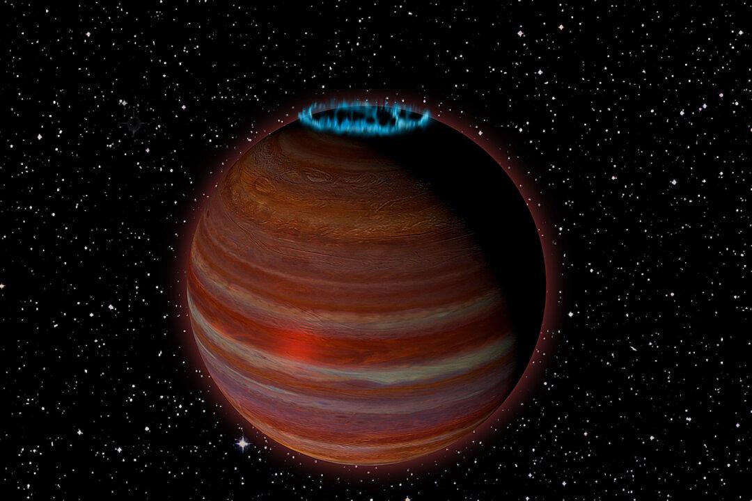 Huge Planet’s Aurora 200 Times as Strong as Jupiter’s