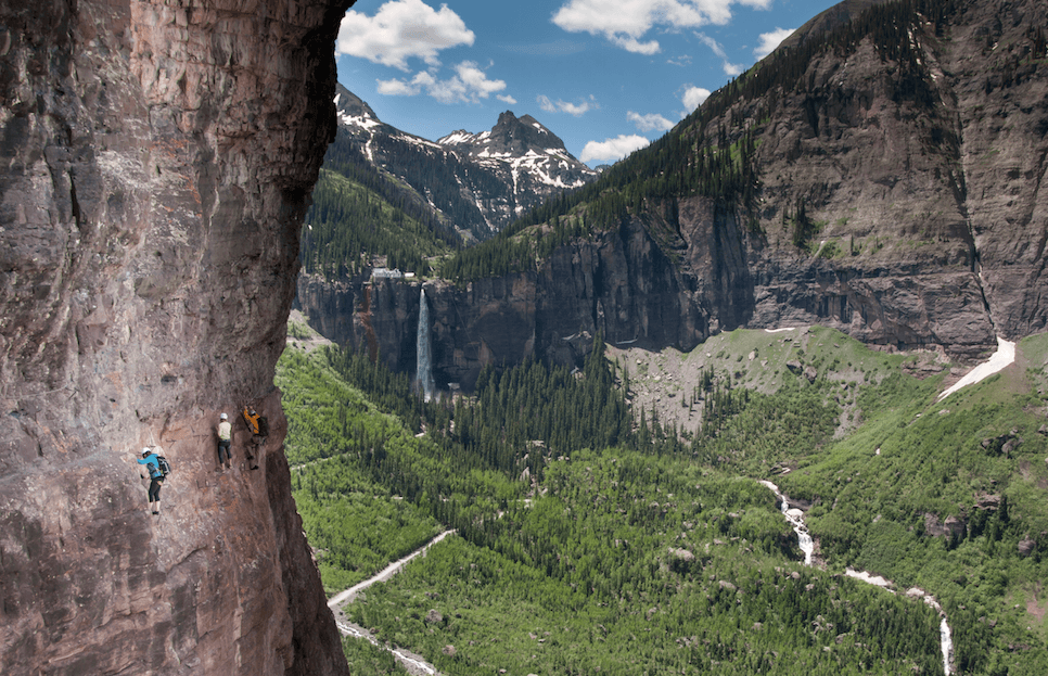 A Sheer 300-Foot Drop Tests Hikers’ Mettle on Telluride’s Via Ferrata