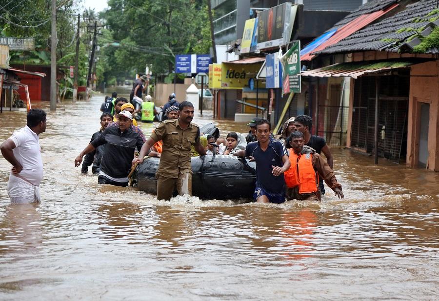 More Heavy Rains Likely in India’s Kerala as Flood Death Toll Jumps