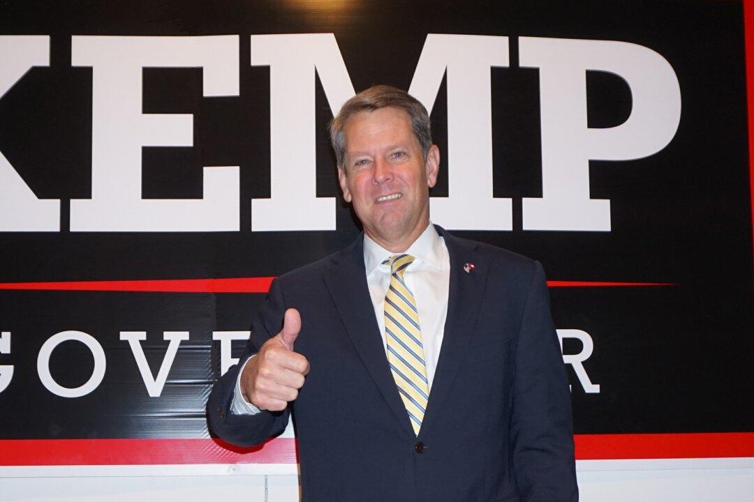Georgia Gubernatorial Candidate Kemp Promises Compassion and Toughness