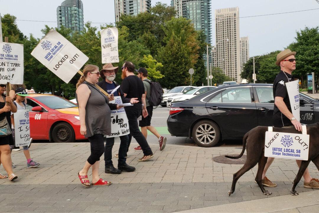 ‘We Want to Do the Work We Love’: Locked-Out Workers Picket the CNE