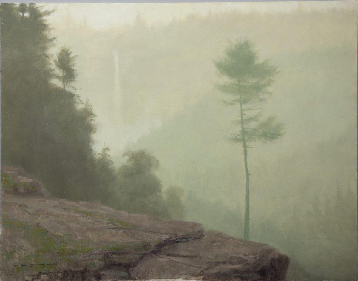 "After the Storm at Dawn, Ephesians 5:26" by Thomas Kegler. Oil on linen, 16 inches by 20 inches.(Thomas Kegler)