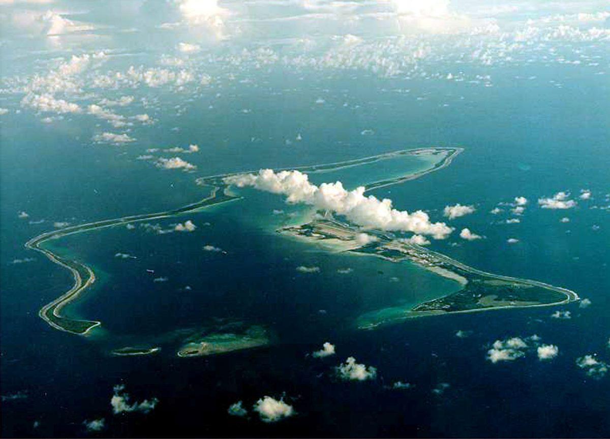 Diego Garcia, the largest island in the Chagos Archipelago and site of a major United States military base in the middle of the Indian Ocean leased from Britain in 1966. (File Photo)