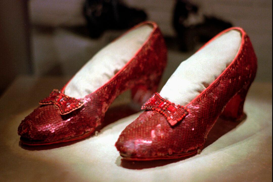 Garland’s Stolen Ruby Slippers From ‘Wizard of Oz’ Are Found