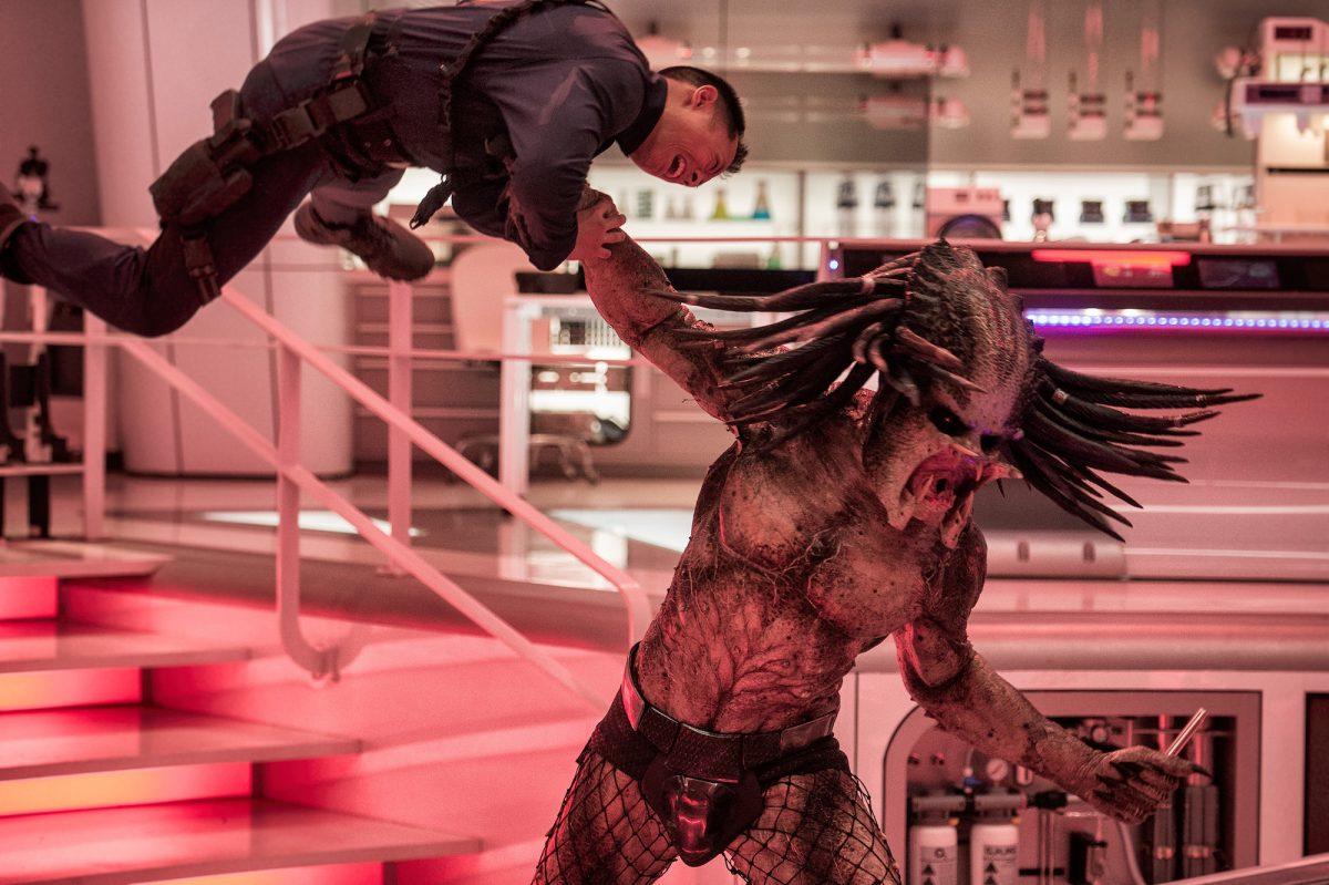 A deadly Predator escapes from a secret government compound in Twentieth Century Fox’s “The Predator.” (Kimberley French/Twentieth Century Fox Film Corporation)