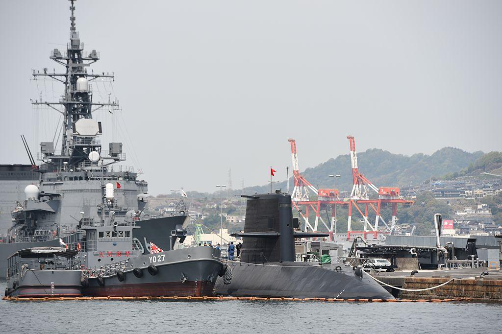 Japanese Submarine Conducts First Drills in South China Sea