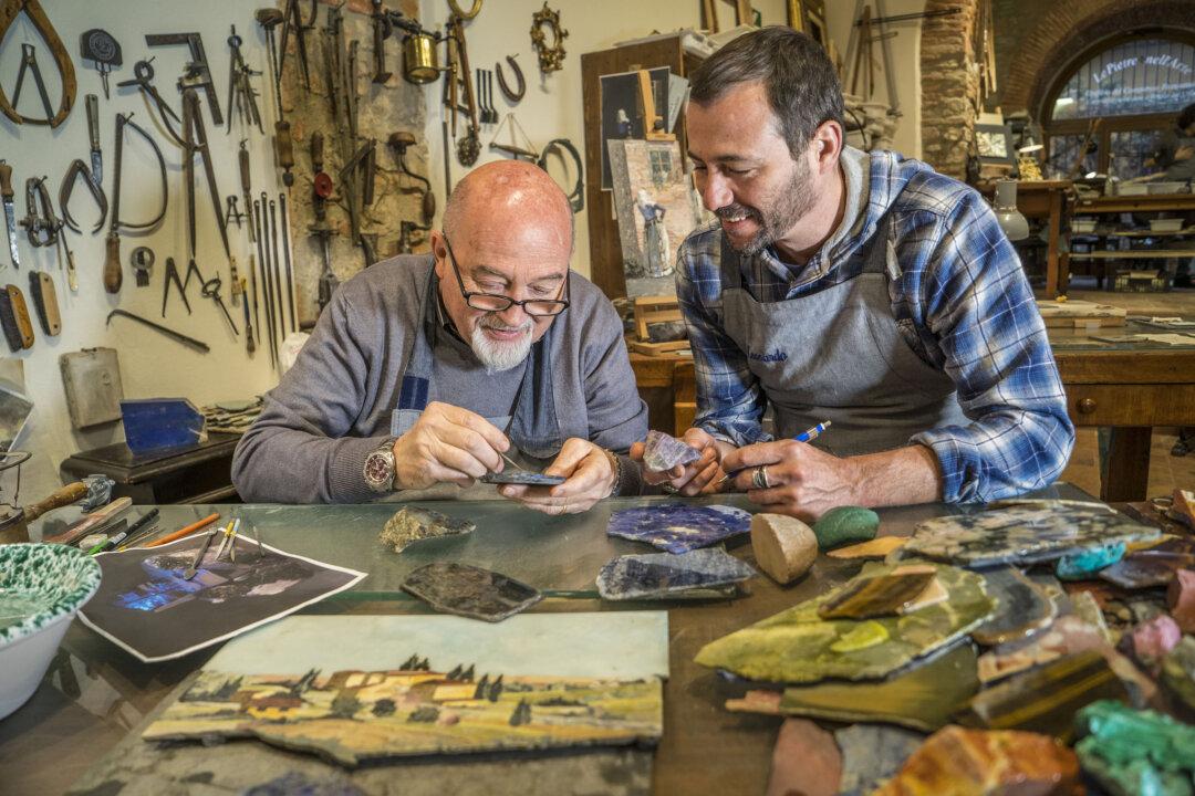 Only in Florence: The Artistry of Semiprecious Stone Paintings