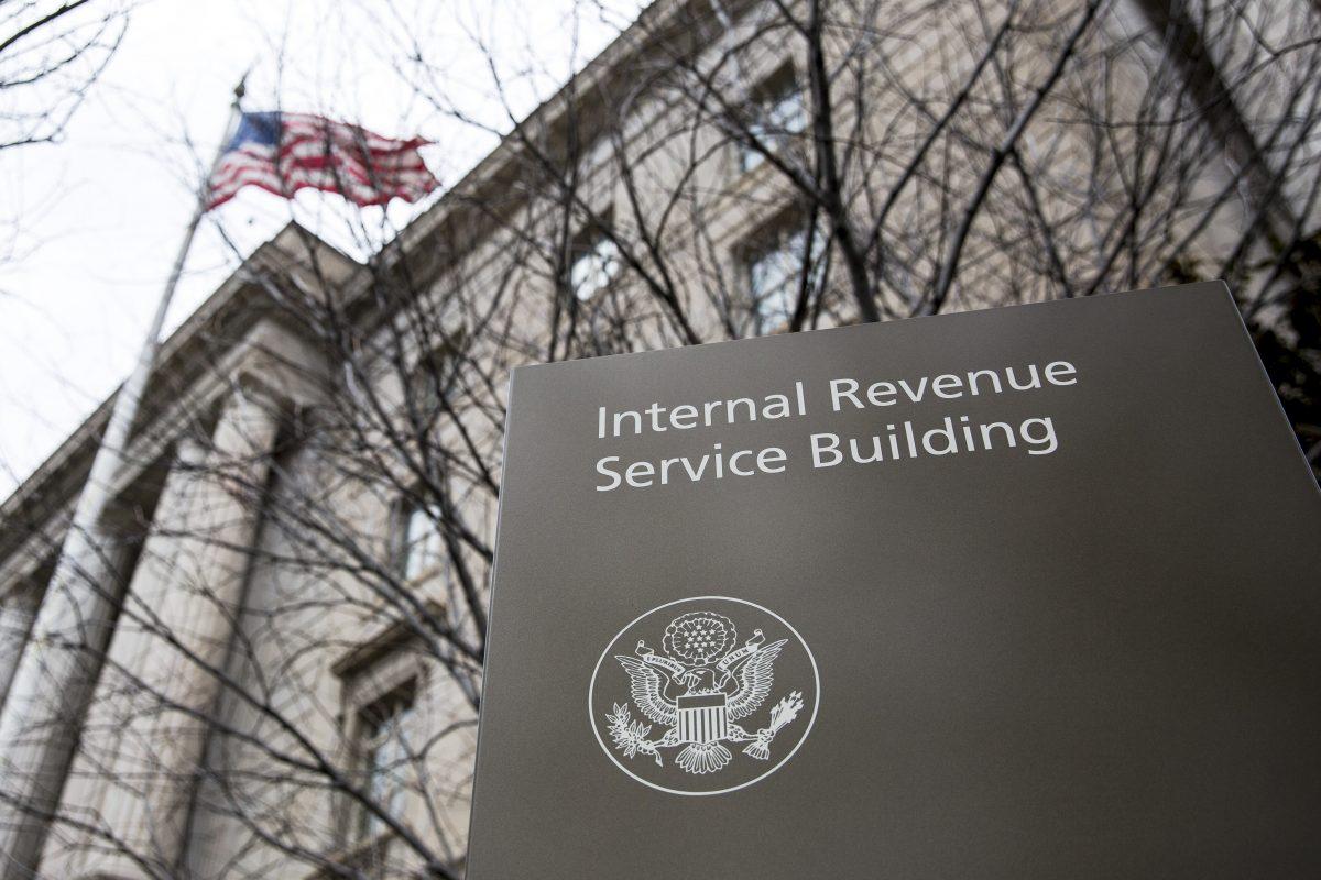 The Internal Revenue Service Headquarters Building in Washington on March 8, 2018. (Samira Bouaou/The Epoch Times)