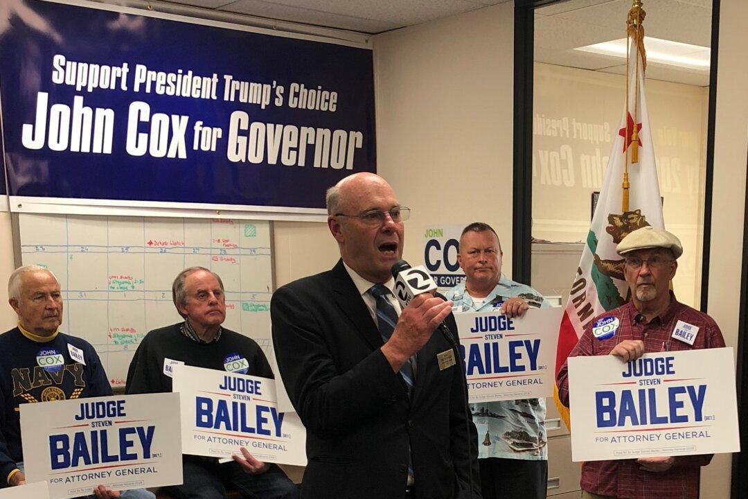 California Attorney General Candidate Bailey Vows to Take On Violent Crime