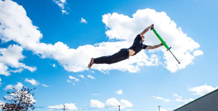 Former Addict and Stunt Pogoer Bounces Back