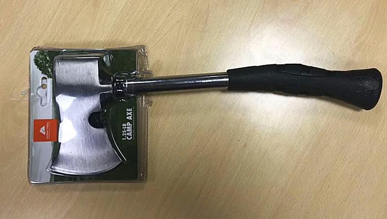 Walmart Recalls Possibly Dangerous Camp Axes