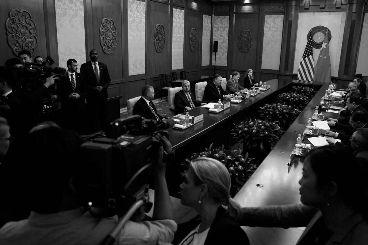 Pompeo’s Visit to Beijing Tension-Filled Amid Worsening US–China Relations