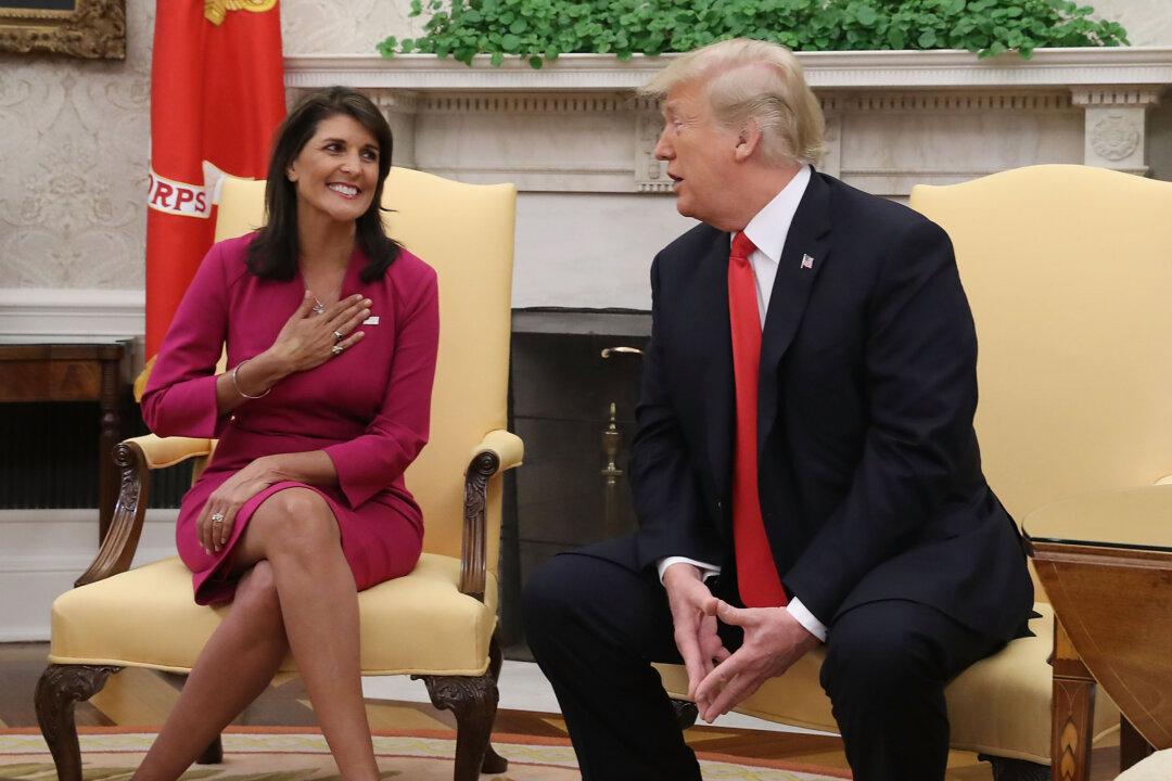 Trump Reacts to Haley, DeSantis, Other Potential 2024 Rivals