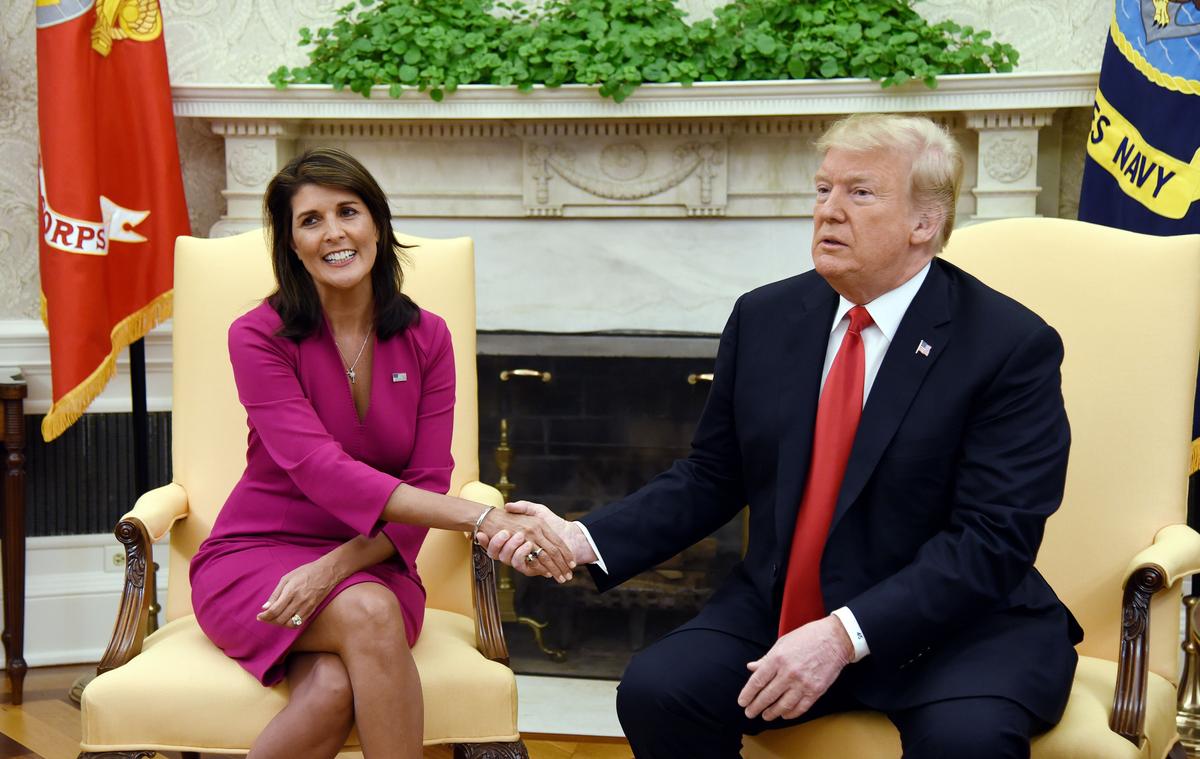 Nikki Haley Says ‘Every American Should Be Proud’ of Trump’s Record on Foreign Policy