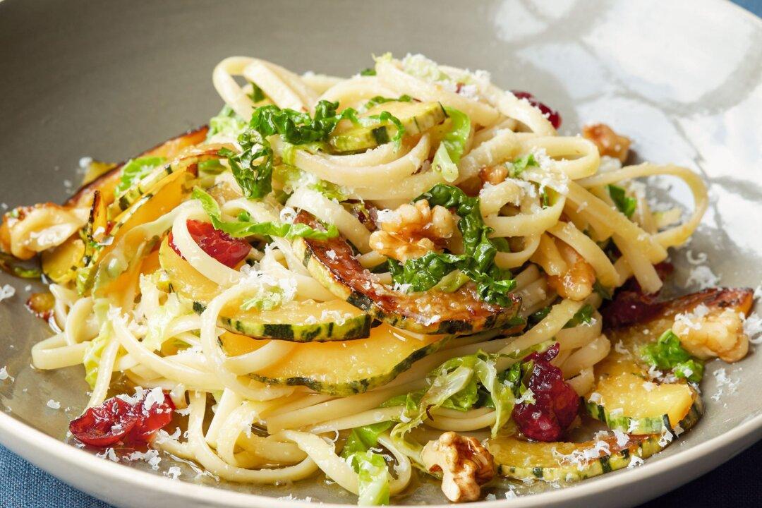 Dorie Greenspan’s Pasta With Cabbage, Winter Squash, and Walnuts