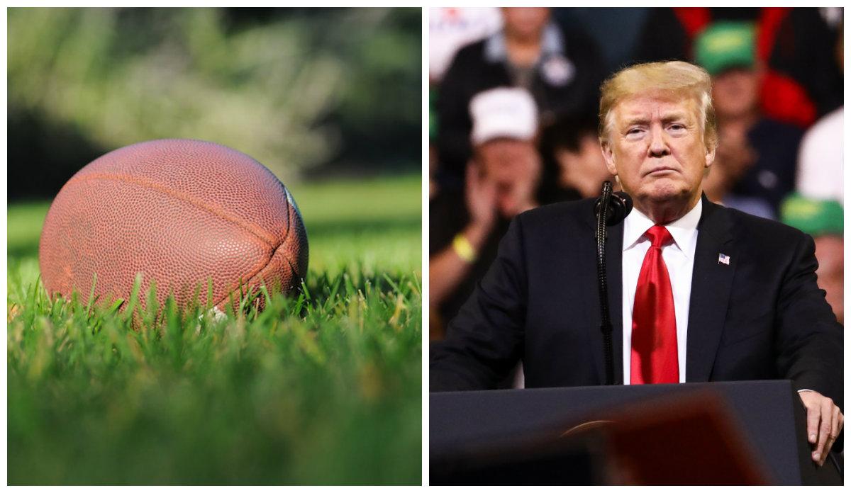 Student Forced to Remove Trump Shirt at ‘USA America’-Themed Football Game