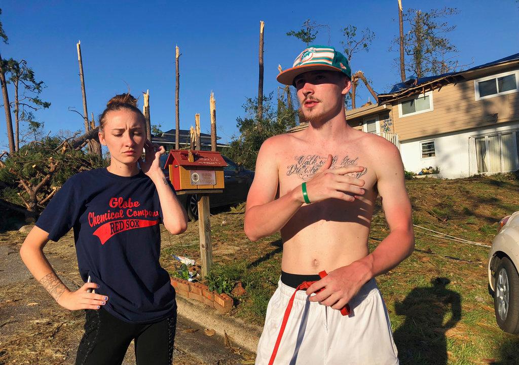 Far From Coast, Rural Counties Also Recovering From Michael