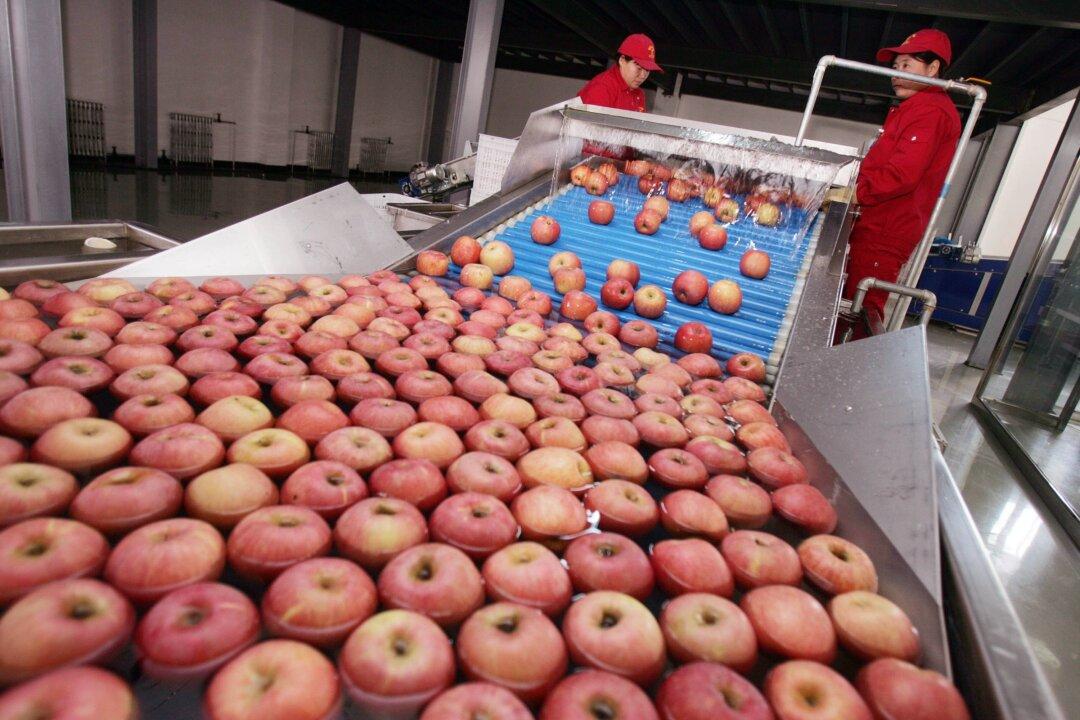 Chinese Juice Company Uses Rotten Apples for Export Products, Local Reports Say