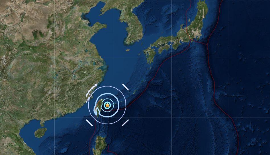 Magnitude 5.7 Earthquake Strikes Taiwan