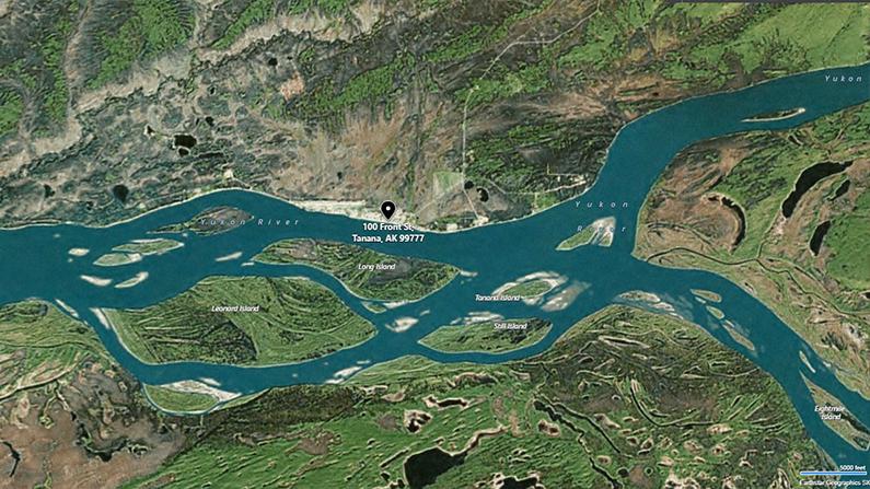 Earthquake Shakes Central Alaska