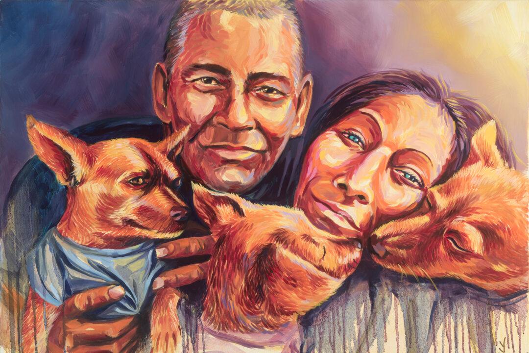 A Palette All Shades of Love: Brian Peterson Paints ‘Faces of Santa Ana’