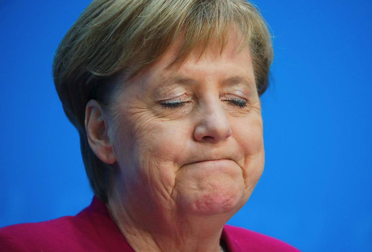 German Leader Merkel to Exit as CDU Party Chief, Won’t Run in 2021 for Chancellor