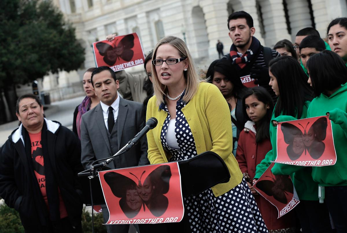 Arizona Senate Candidate Sinema Running as ‘Centrist’ to Capture Moderate Votes, Staff Says