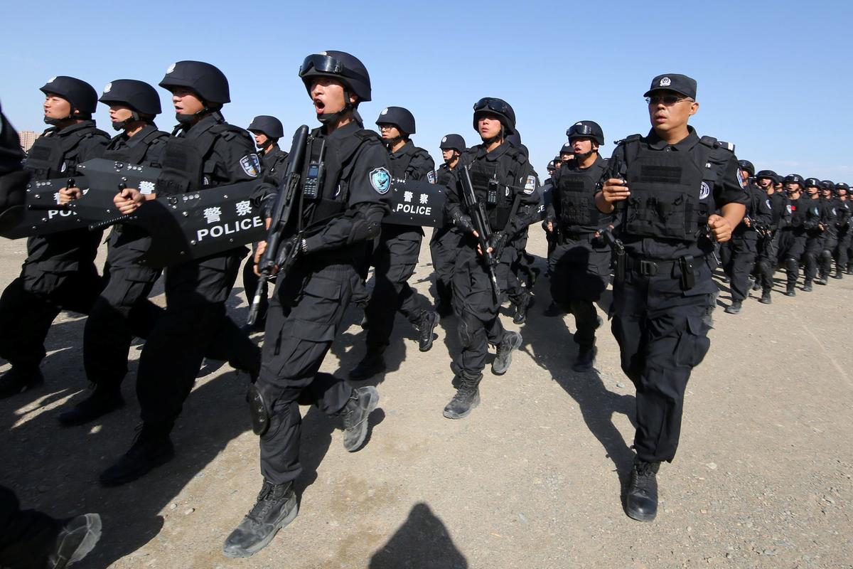Security Spending Soars in China’s Troubled Xinjiang Region
