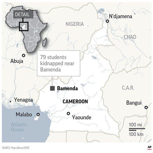 Armed Men Kidnap 79 School Students in Northwest Cameroon