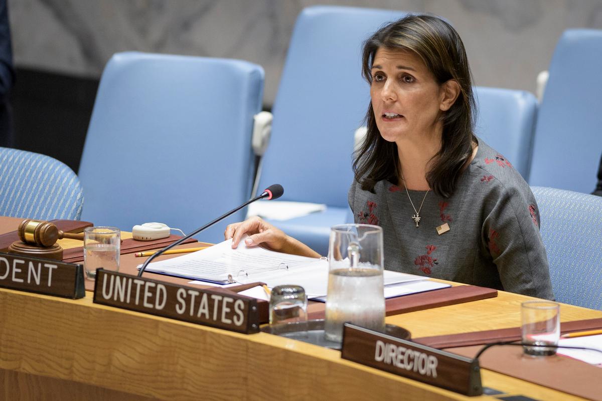 Haley Hints US Will Shake Up Funding for UN Peacekeeping