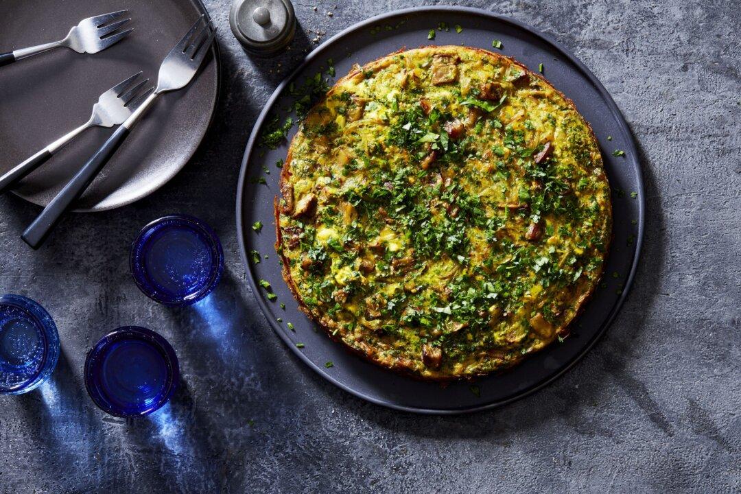 Eggplant Kuku (Persian Frittata)