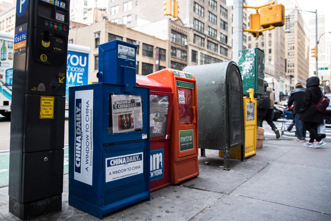 Chinese State-Run Outlet Continues Paying US Newspapers Millions to Publish Its Propaganda