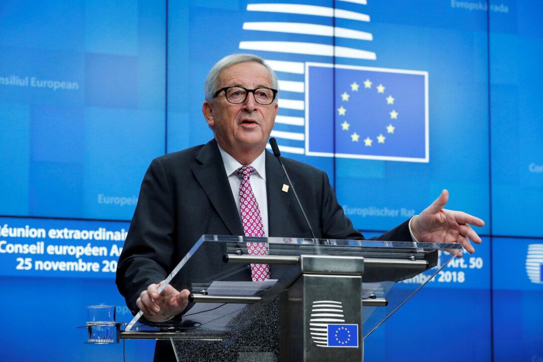 ‘No Room Whatsoever for Renegotiation’ of Brexit Deal, EU Head Juncker Says