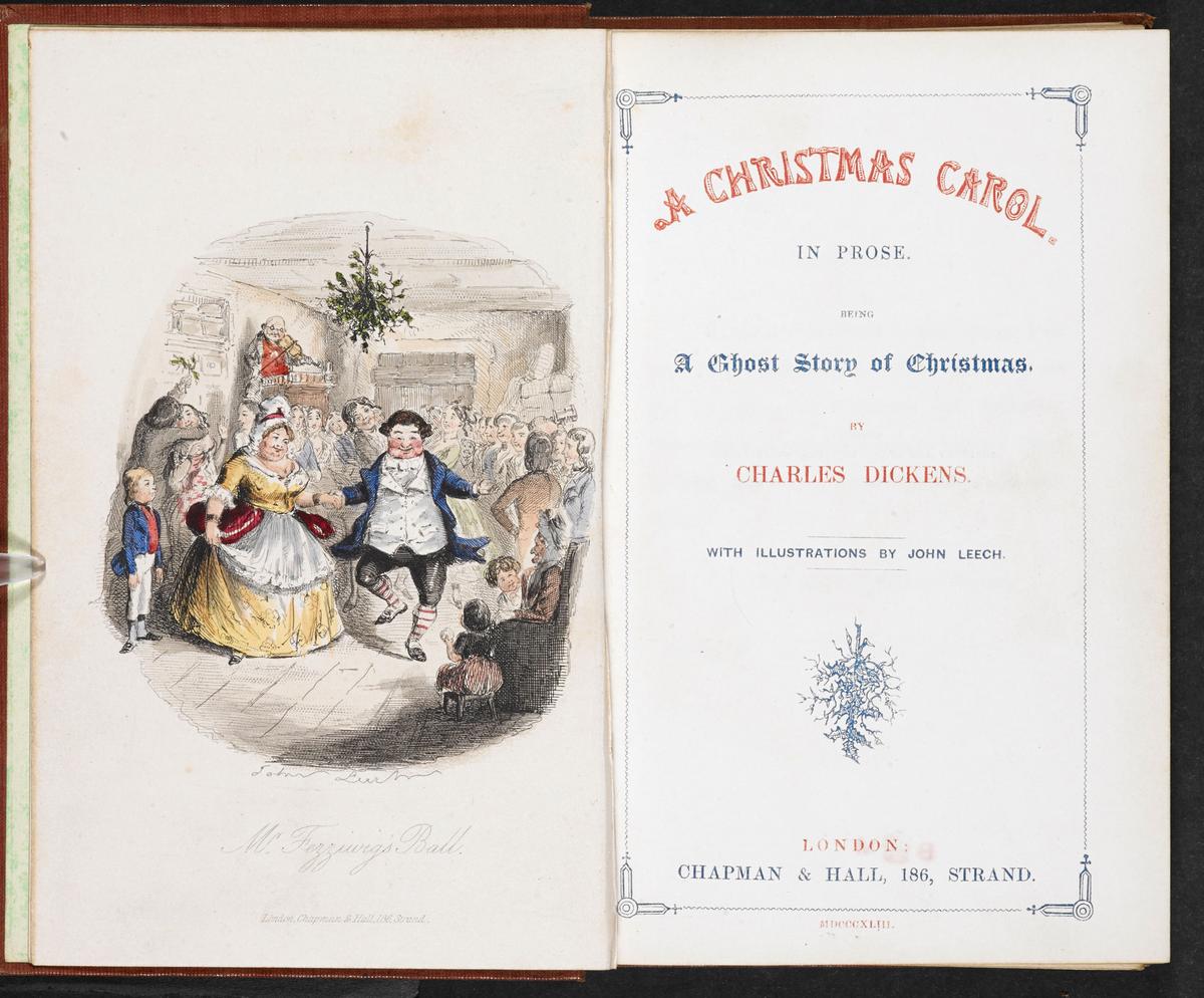 ‘A Christmas Carol’ by Charles Dickens at Pierpont Morgan’s Historic Library