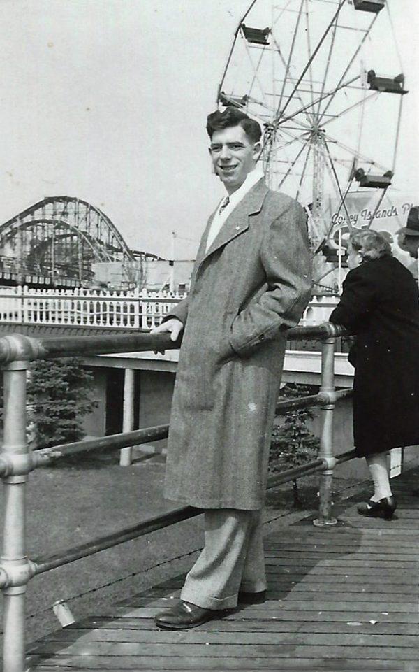 Art Schmitz at Coney Island in New York. (Courtesy of Larry Schmitz)
