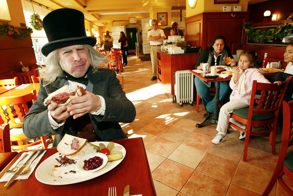 Ebenezer Scrooge on Charity