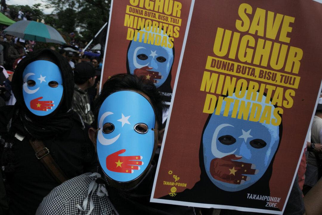 Indonesian Muslims Protest Against China’s Treatment of Uyghurs
